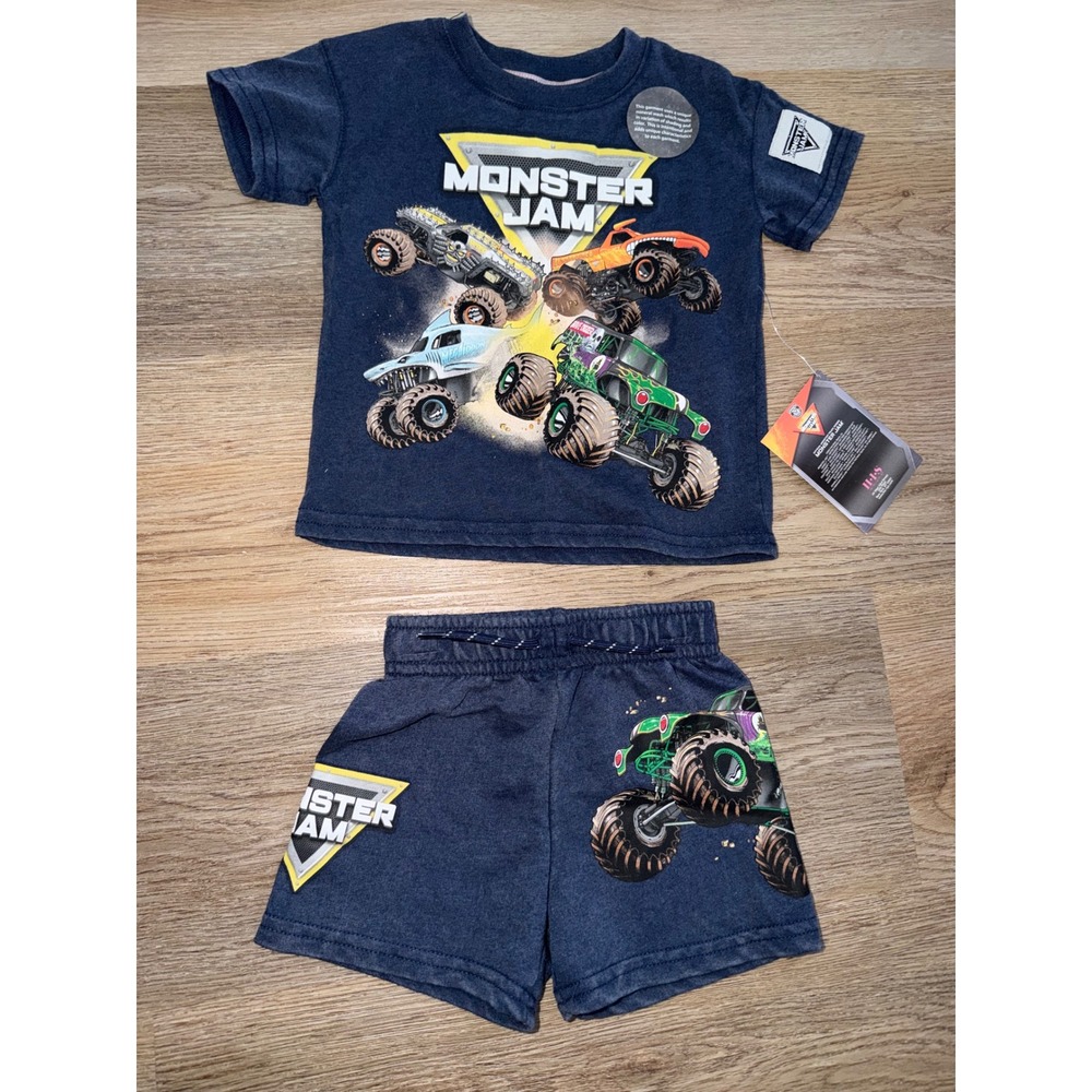 Boys monster jam outfit 12 months